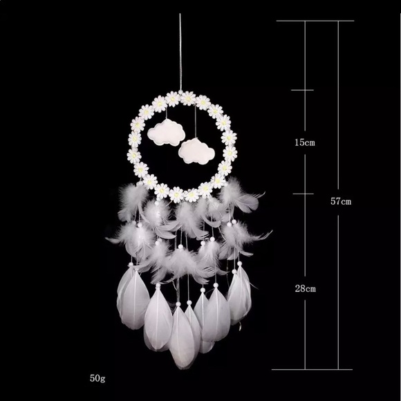 Handmade cloud dream catcher - Picture 6 of 6